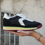 SNEAKERS NOIRES SPORTY CHIC