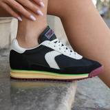SNEAKERS NOIRES SPORTY CHIC