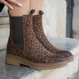BOOTS CHELSEA IMPRIMÉ LÉOPARD