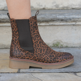 BOOTS CHELSEA IMPRIMÉ LÉOPARD
