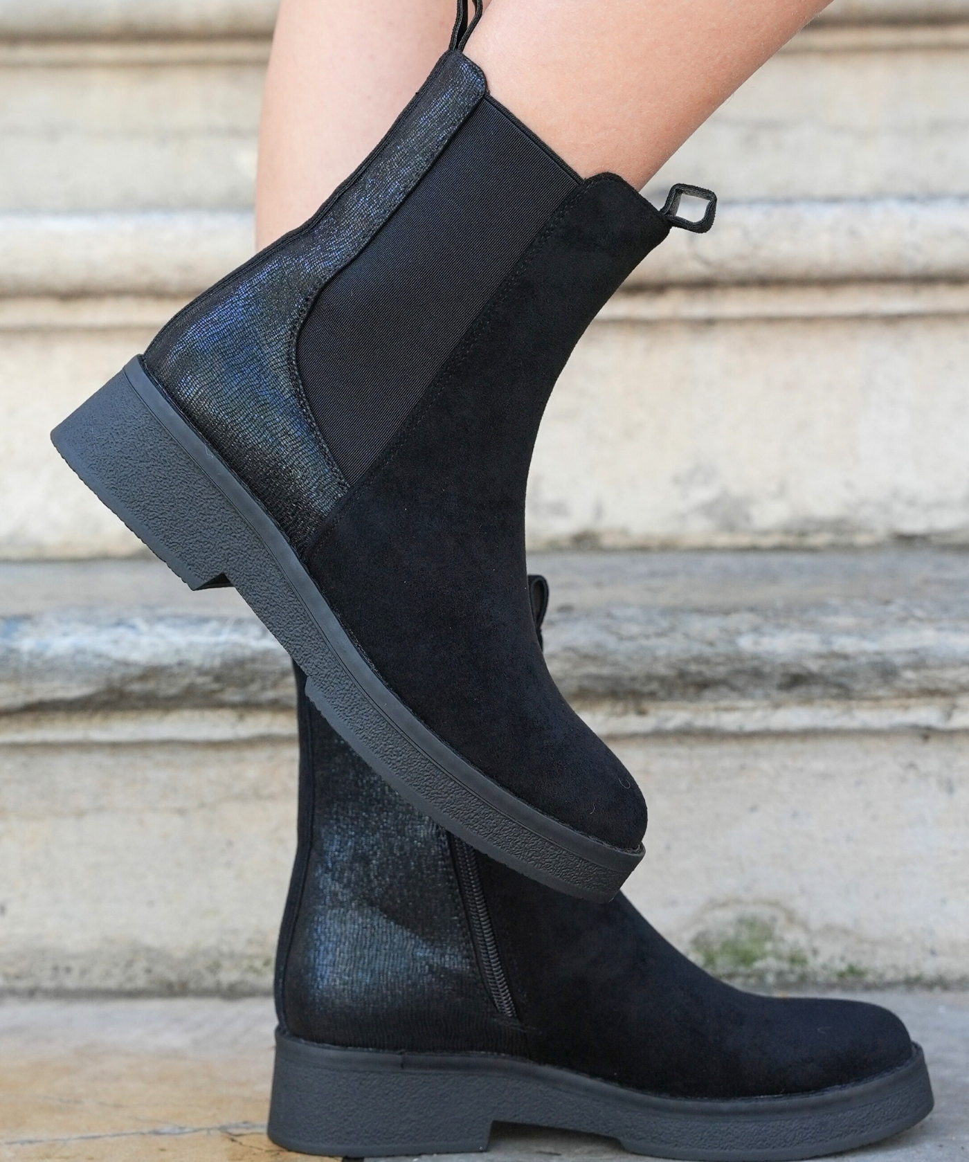 BOOTS CHELSEA NOIRES CLASSIQUES - Casualmode.fr