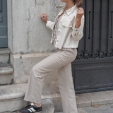 BASKETS FEMME MARRON ET NOIR A LACETS - Casualmode.fr
