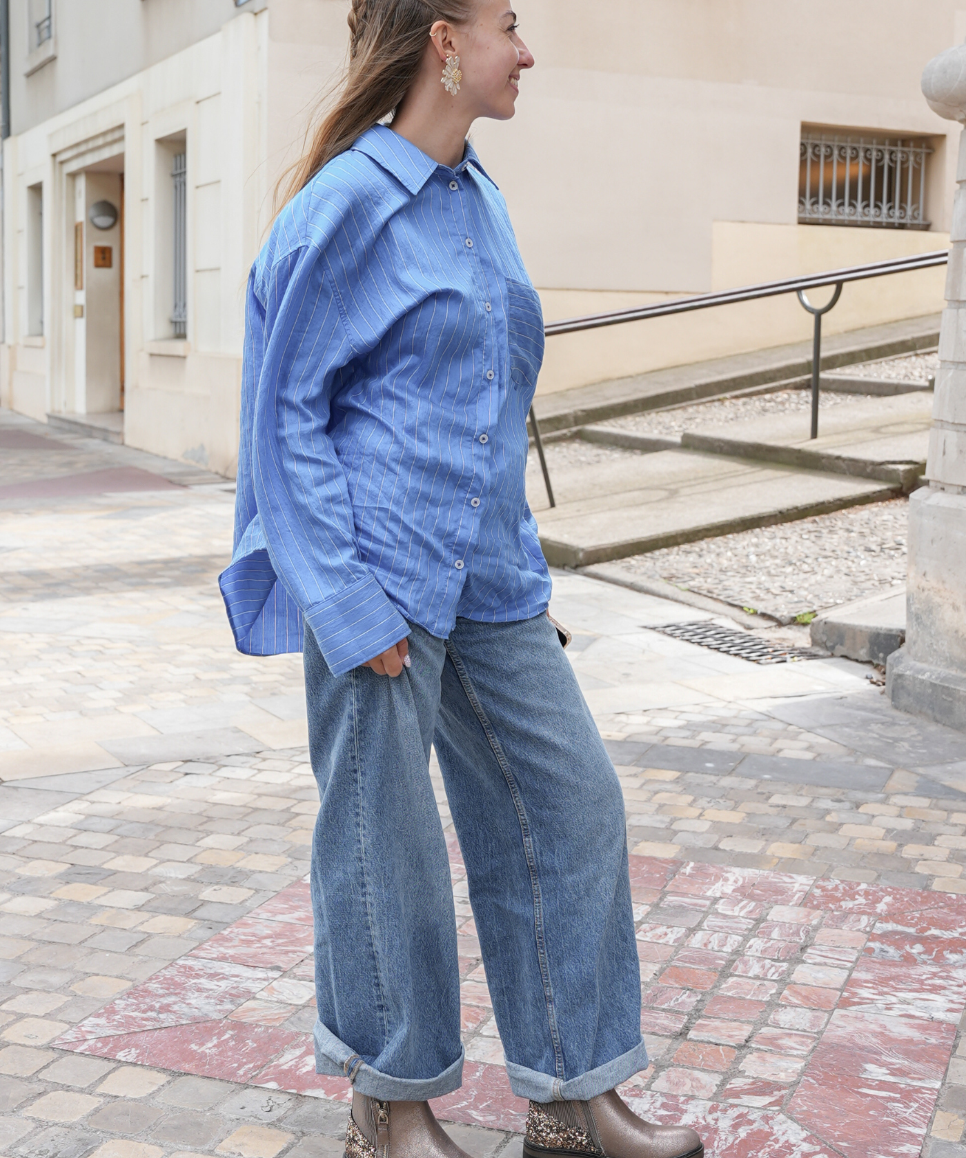 BOTTINES GLITTER CHAMPAGNE – ÉCLAT & CONFORT - Casualmode.fr