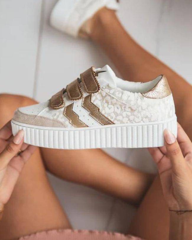 CL11 SNEAKERS-CL60 GOLD - Casualmode.fr
