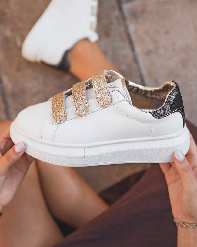 CL11 SNEAKERS-CL24 GOLD - Casualmode.fr