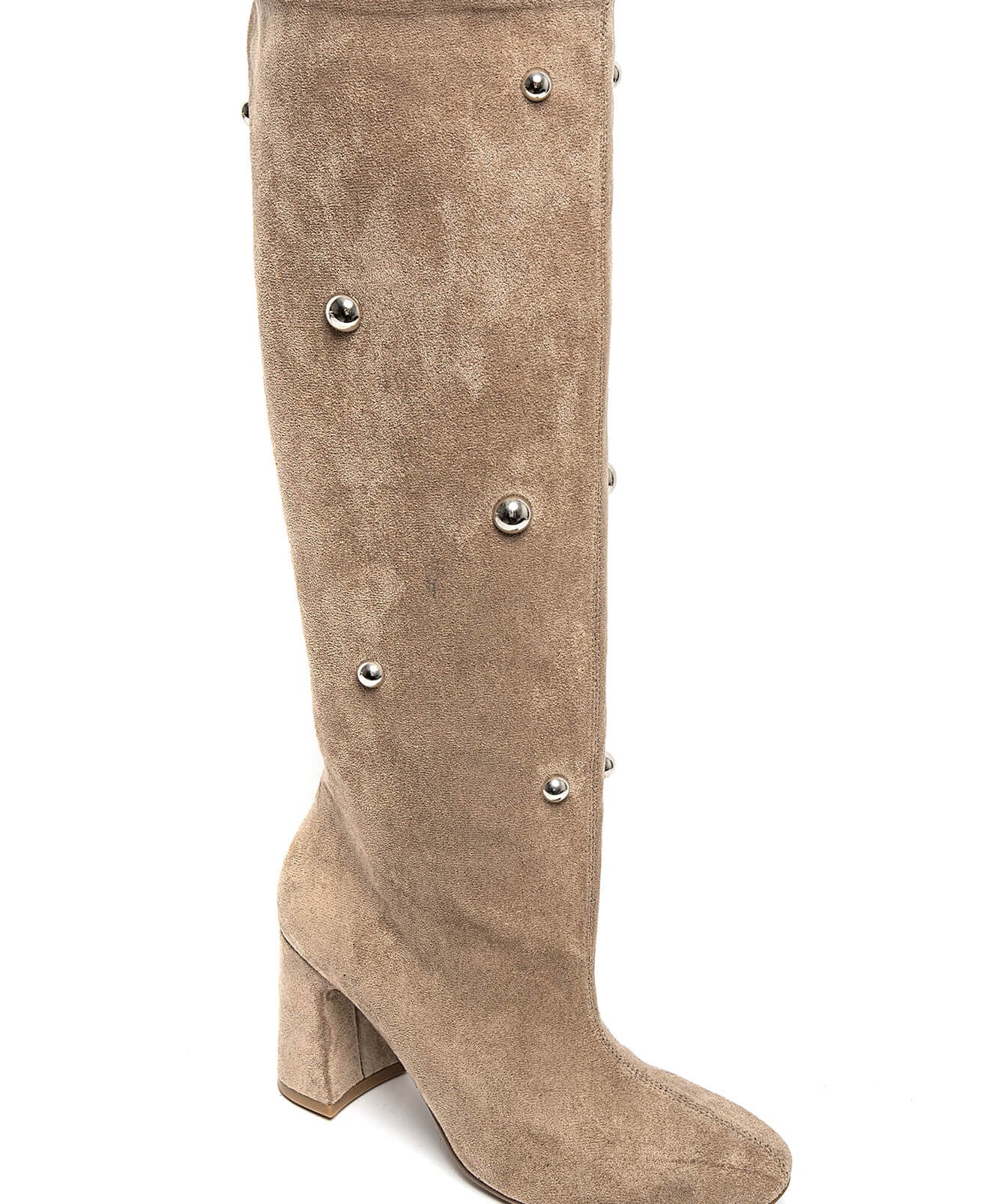 BOTTES BEIGE HAUTES À PERLES – ÉLÉGANCE ET TENDANCE - Casualmode.fr