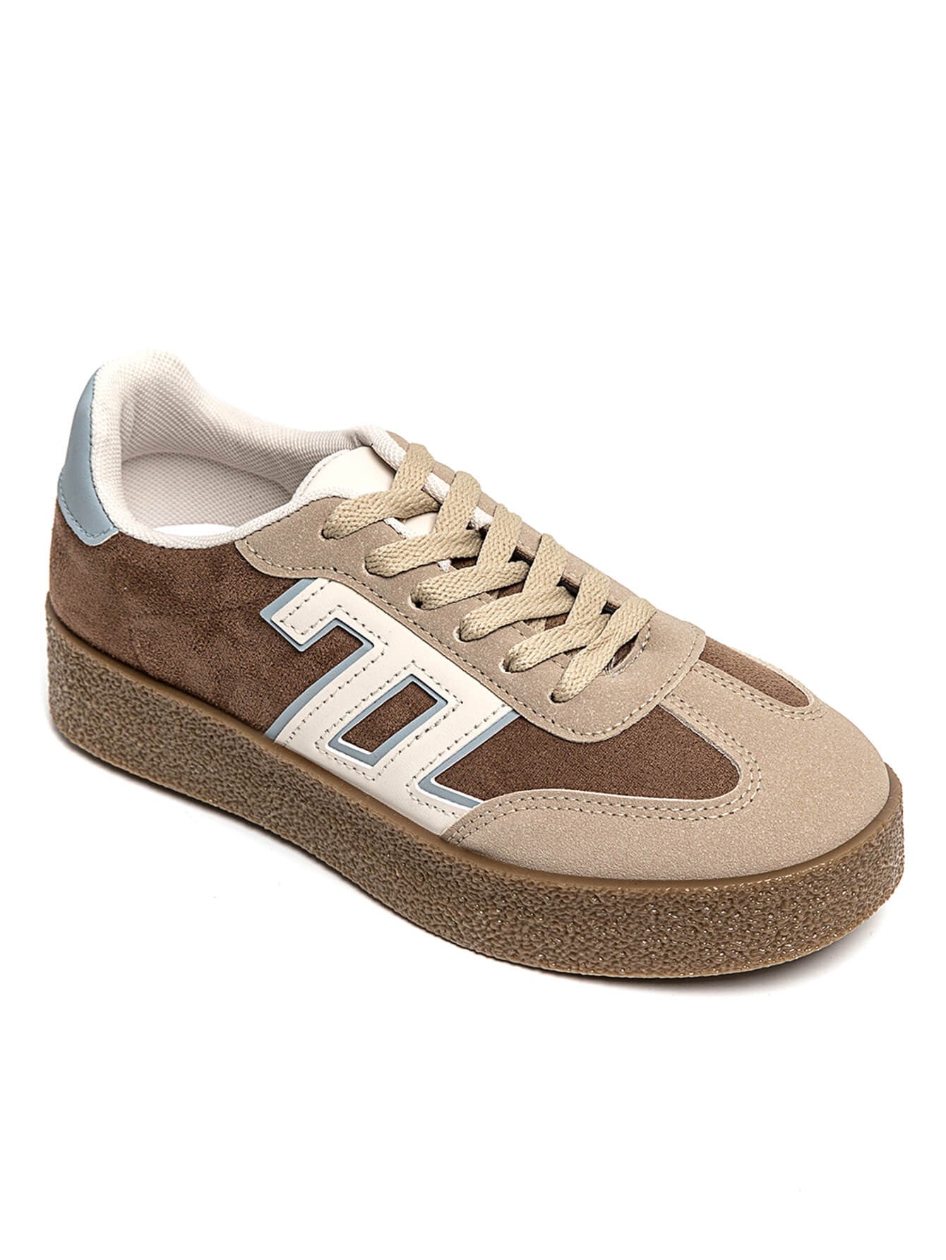 BASKETS FEMME MARRON CASUAL - Casualmode.fr