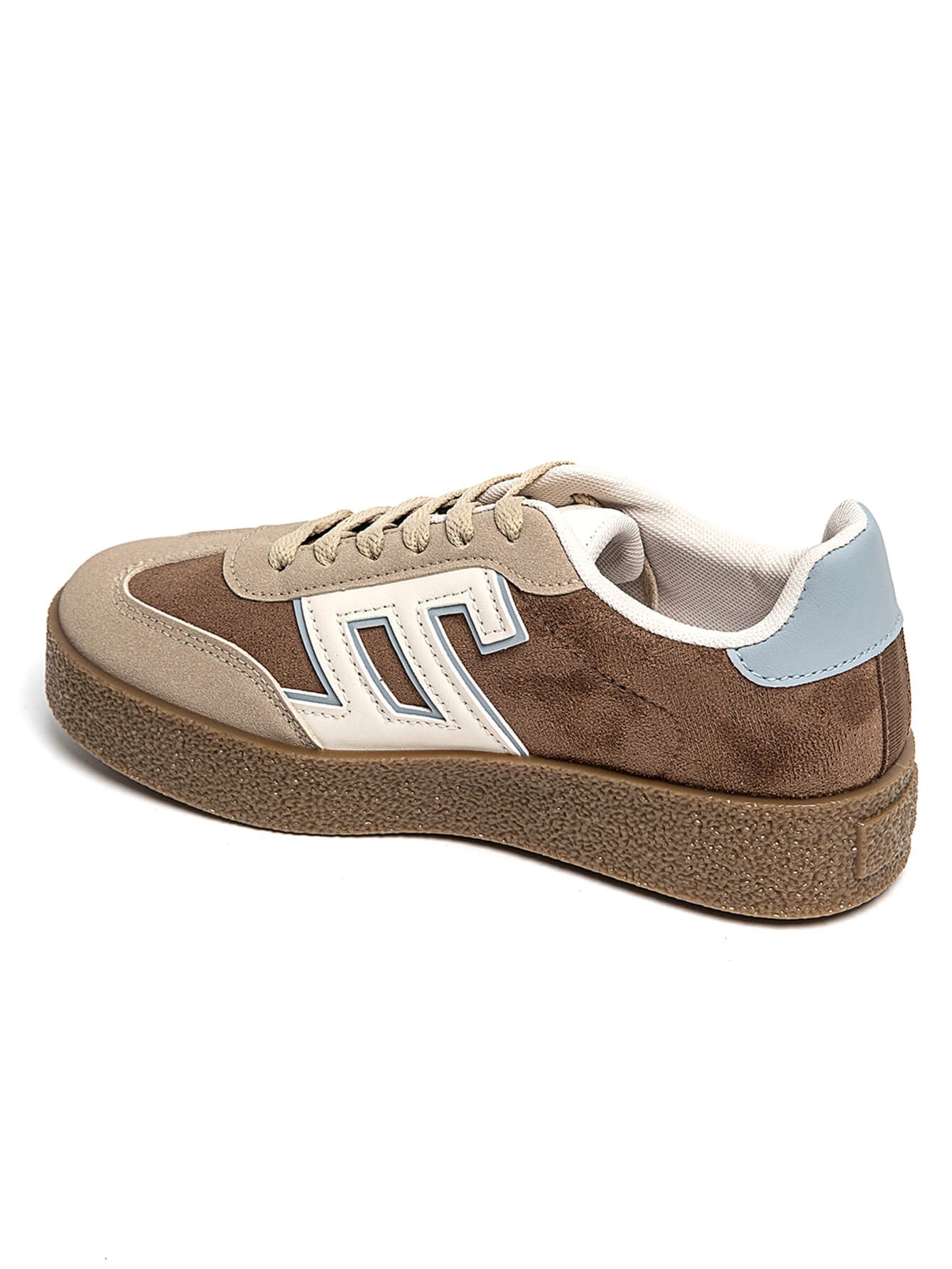 BASKETS FEMME MARRON CASUAL - Casualmode.fr