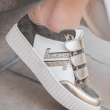CL11 SNEAKERS - CL91-KHAKI-GOLD