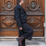 BOTTINES MARRON – MOTIF ANIMALIER ÉLÉGANT - Casualmode.fr