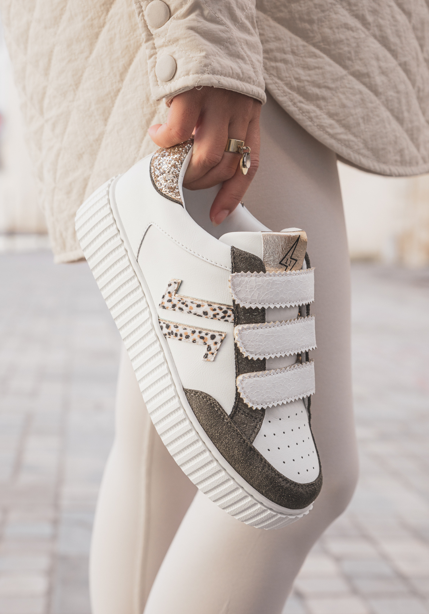 CL11 SNEAKERS - CL91-WHITE - Casualmode.fr