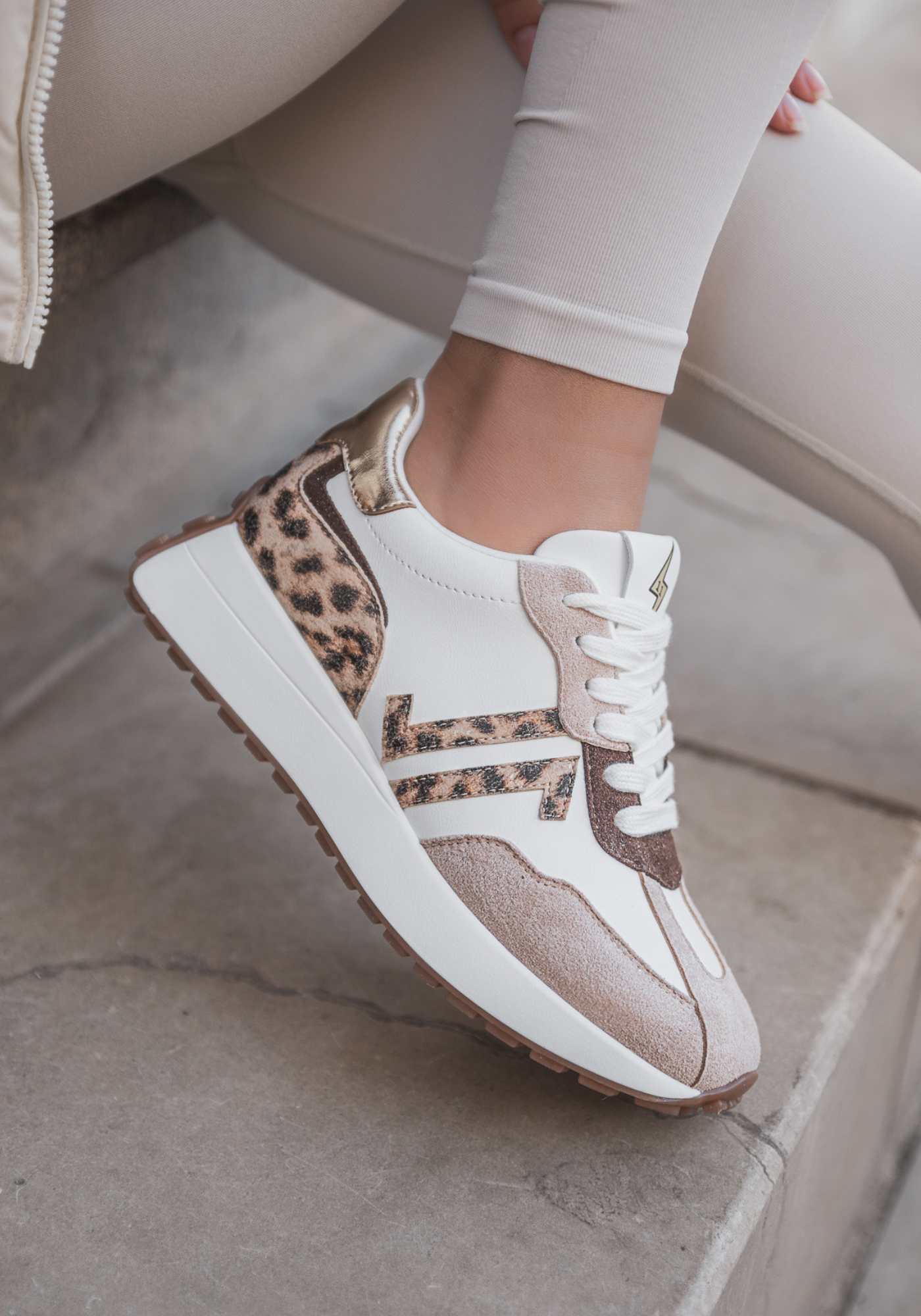 CL11 SNEAKERS - CL93-TAUPE - Casualmode.fr