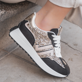 CL11 SNEAKERS - CL93-BLACK-GOLD - Casualmode.fr