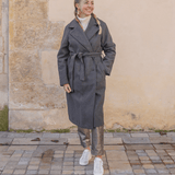 Basket femme étoile dorée à lacets - Delphina - Casualmode.fr