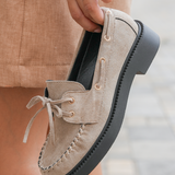 DERBIES BEIGE – ÉLÉGANCE DÉCONTRACTÉE