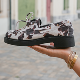 DERBIES IMPRIMÉ ANIMALIER – STYLE AUDACIEUX