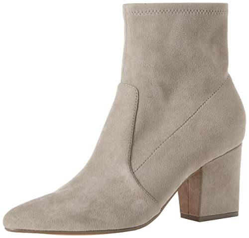 Amazon Essentials Bottines Talons Ajustées, Gris, vue de profil