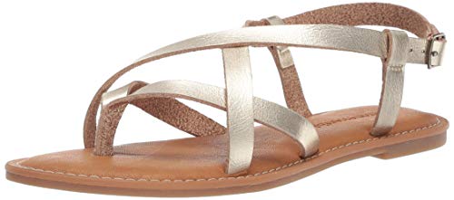 Amazon Essentials Sandales Shogun Women’s Strappy, Or, vue principale