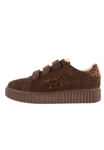 Vanessa Wu Chaussures basses maggie originals, Chocolat, vue de profil