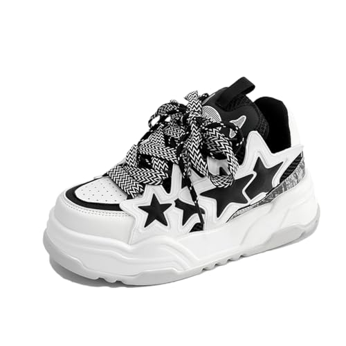 BiilyLi Baskets Plateforme Étoile Marche, Noir, coloris noir, vue principale