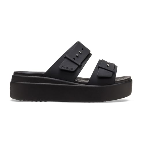 Crocs Sandales Brooklyn Buckle Low, vue de profil