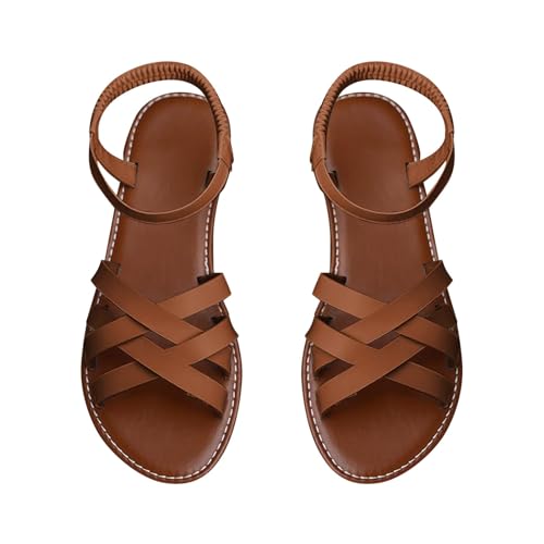 Sandales confortables orthopédiques d’été, vue de profil