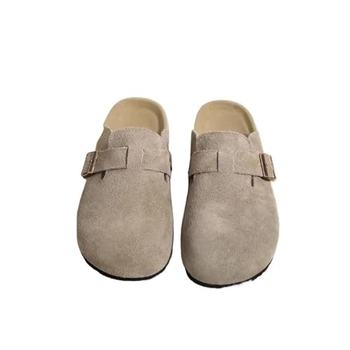Mules Womens Suede Clogs, vue de profil