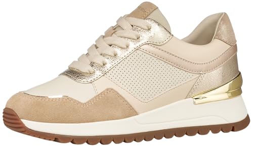 Geox Baskets Desya, Doré, vue de profil