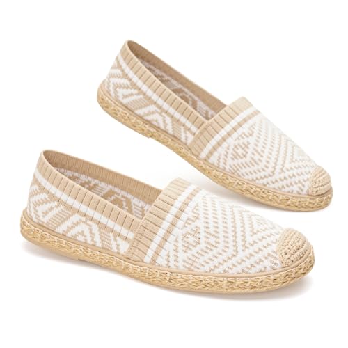GLAMORA Espadrilles Maille Tricotée Plates, vue principale