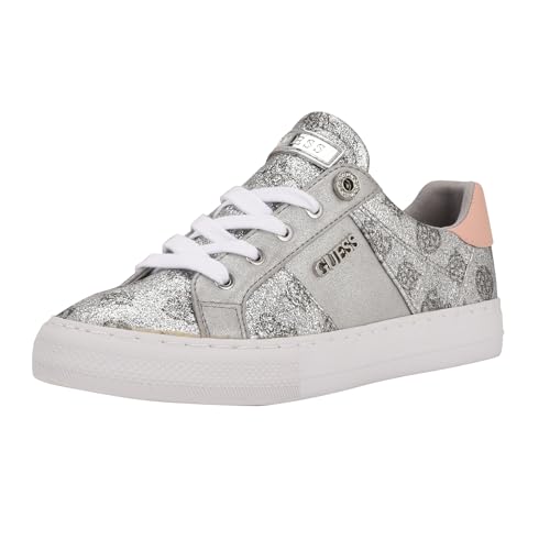 GUESS Baskets Loven, Rose, vue de profil