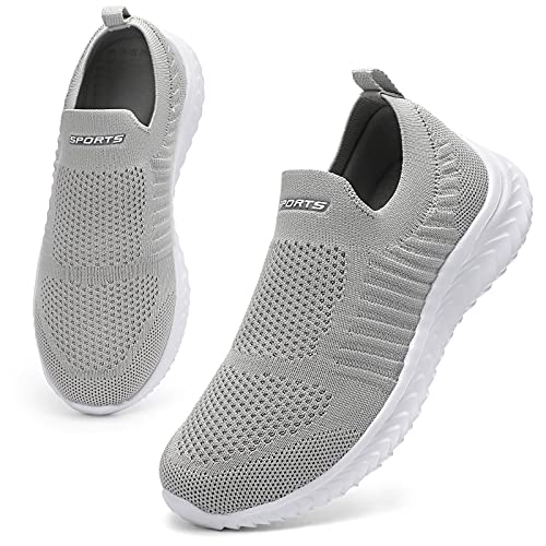 HKR Baskets sans Lacets, Gris clair, coloris gris clair, vue principale