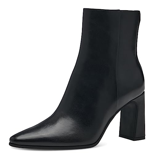 MARCO TOZZI Bottines pointues, Noir, vue de profil