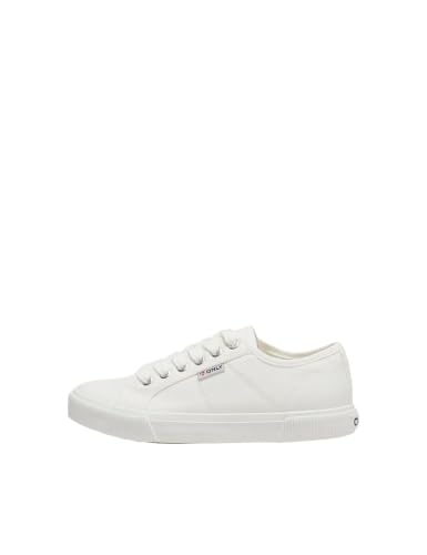 ONLY Baskets Onlnicola Canvas Noos, Blanc, vue de profil