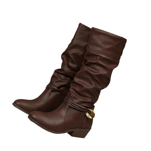 Onsoyours Bottes Talons Hauts, Marron, coloris marron, vue principale