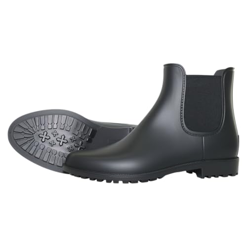 PFIFF Bottines Jodhpur, Noir, vue de profil