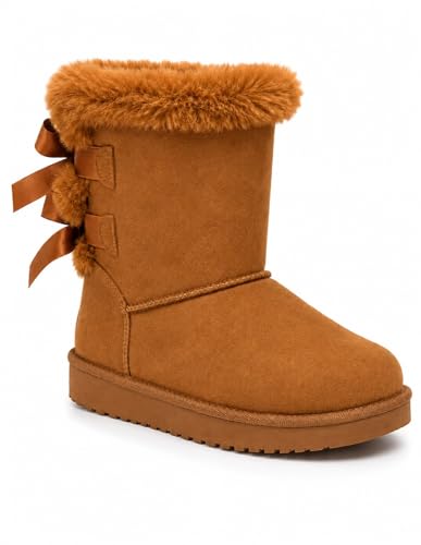 Primtex Boots fourrées avec ruban, Camel, coloris camel, vue principale