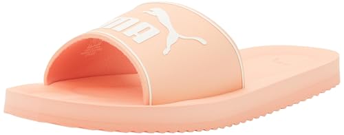 Puma Purecat 2.0 sandales à enfiler rose et blanc, coloris blanc, vue principale