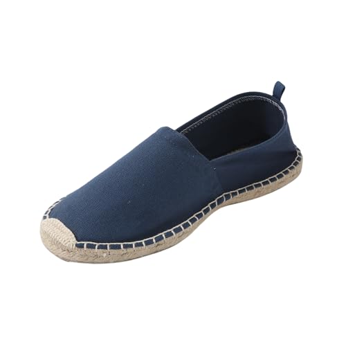 R-ISLAND Espadrilles, Bleu marine, vue de profil