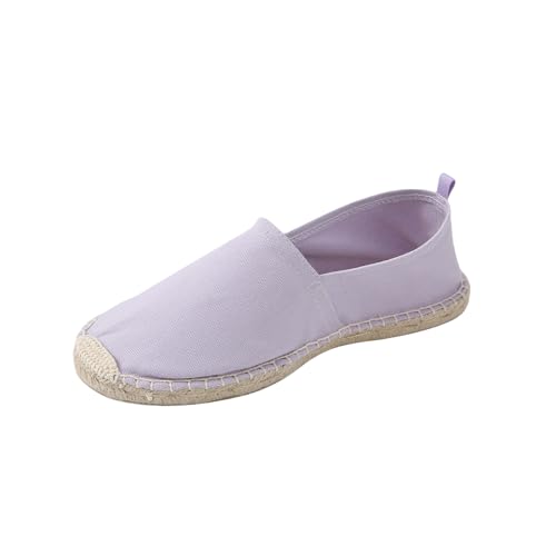 R-ISLAND Espadrilles, Violet, vue de profil