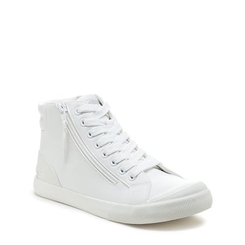 Rocket Dog Baskets montantes Jazzin Hi, Blanc, vue de profil
