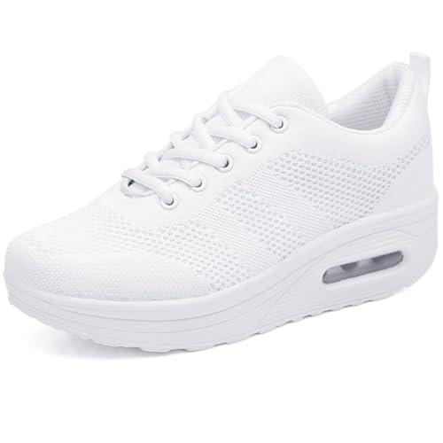 Sisttke Baskets de Plateforme Running, vue de profil