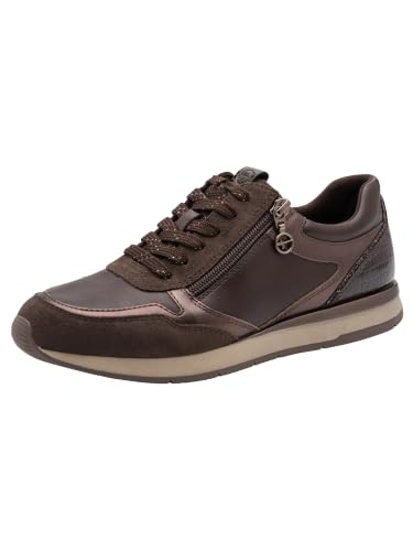 Tamaris Baskets Basses Plates, Marron, coloris marron, vue principale