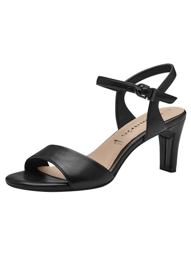 Tamaris Sandales talon aiguille, Noir, vue de profil