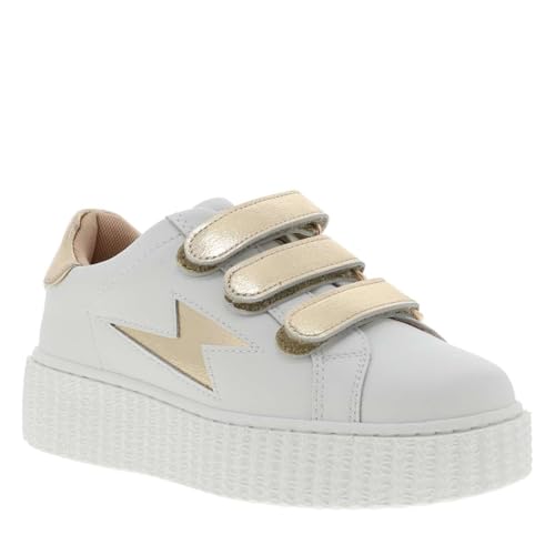 Vanessa Wu Chaussures Mini Marilou, Blanc, vue de profil